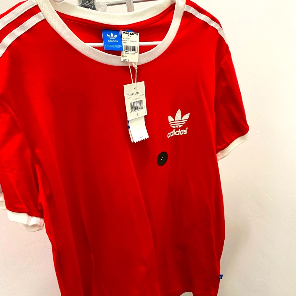 Adidas leggings and tee